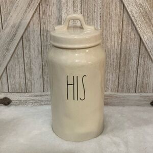 Rae Dunn His Canister